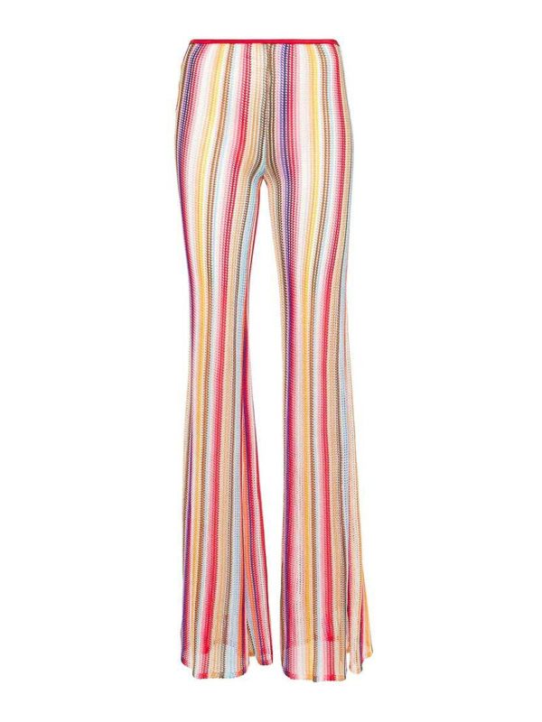 Missoni Pantalons Décontractés - Rouge