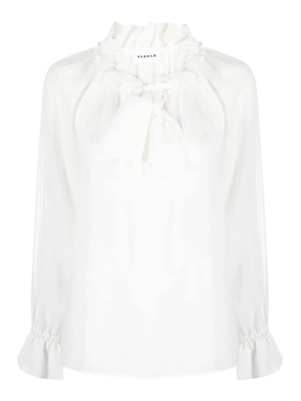 P. A.R. O.S. H. Blouse - Blanc