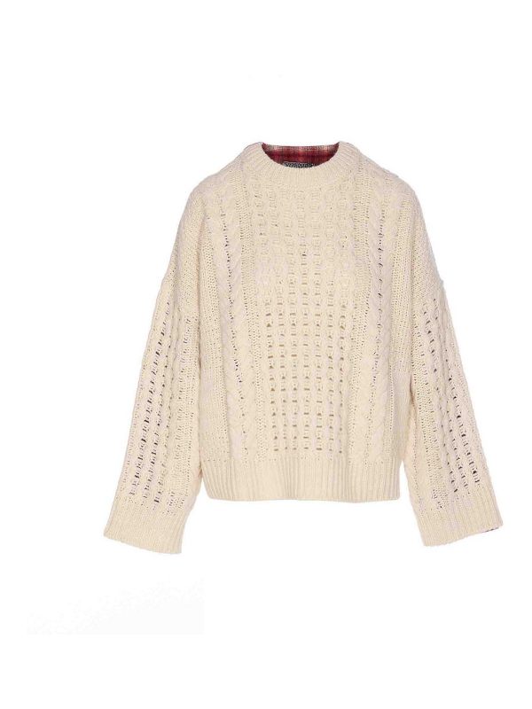 Essentiel Antwerp Pull Col Rond - Blanc