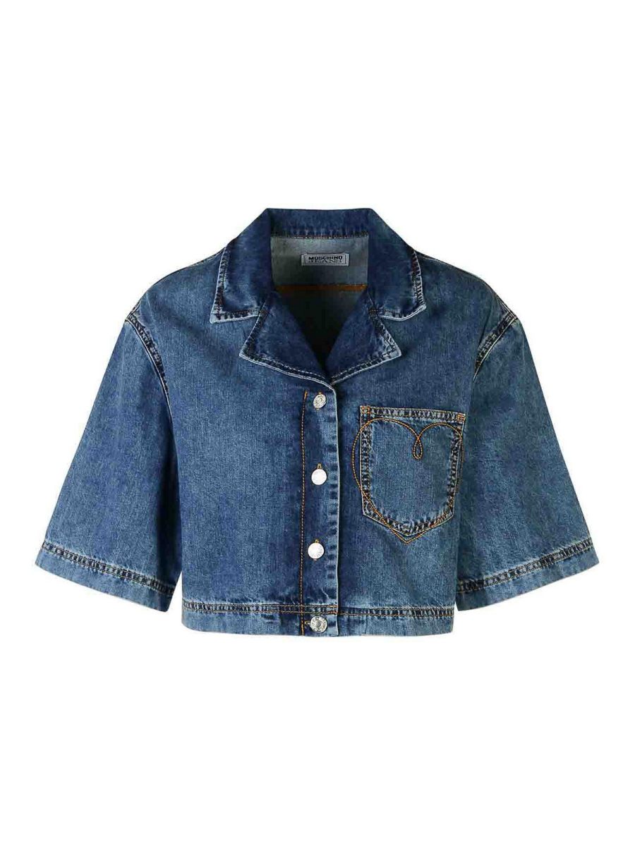 Moschino Jeans Chemise - Bleu