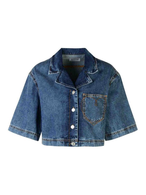 Moschino Jeans Chemise - Bleu