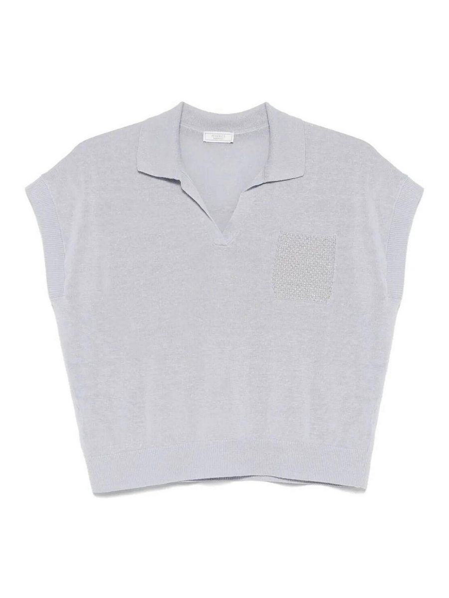 Peserico Polo - Bleu