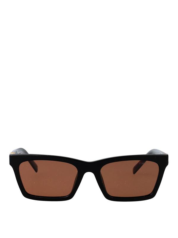 Miu Miu Lunettes De Soleil - Noir