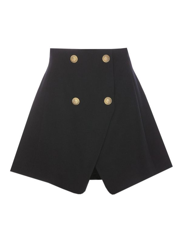 Balmain Mini Jupe - Noir