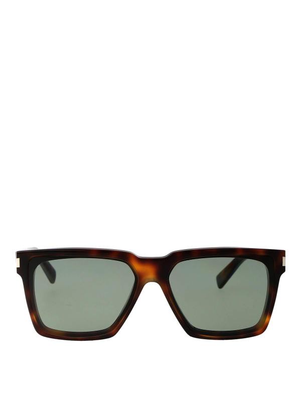 Saint Laurent Lunettes De Soleil - Marron