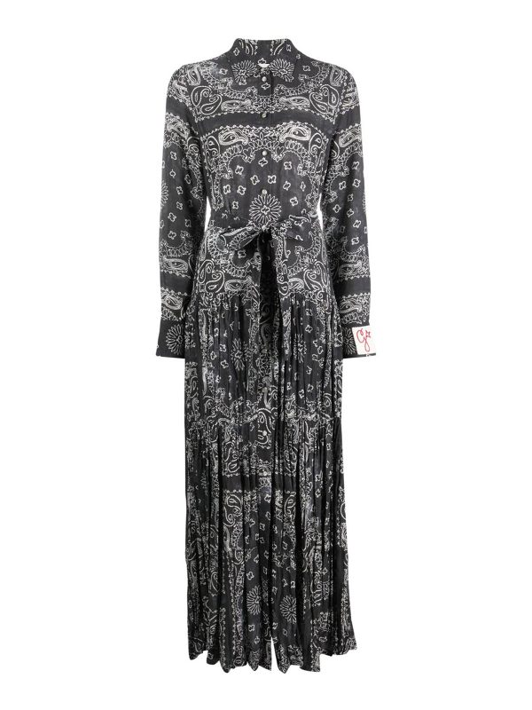 Golden Goose Maxi Robe - Gris