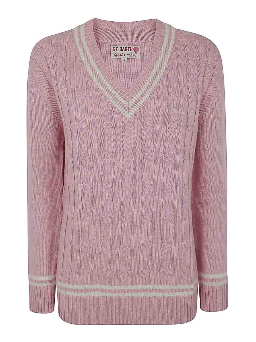 Mc2 Saint Barth Gilet - Rose