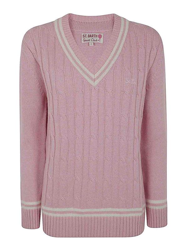Mc2 Saint Barth Gilet - Rose