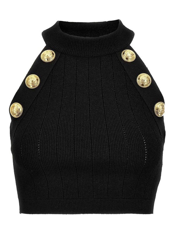 Balmain Top - Noir