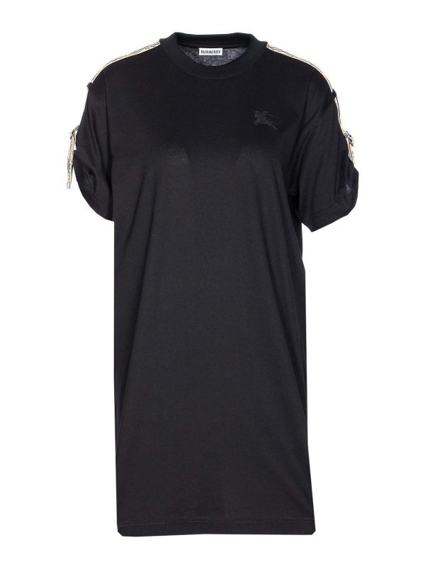 Burberry Robe Au Genou - Noir