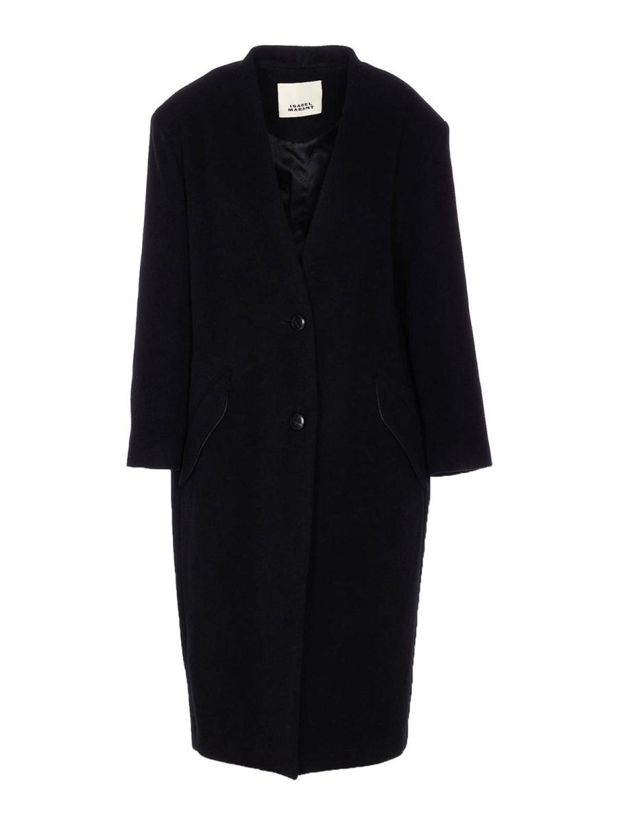 Isabel Marant Etoile Manteau Court - Noir