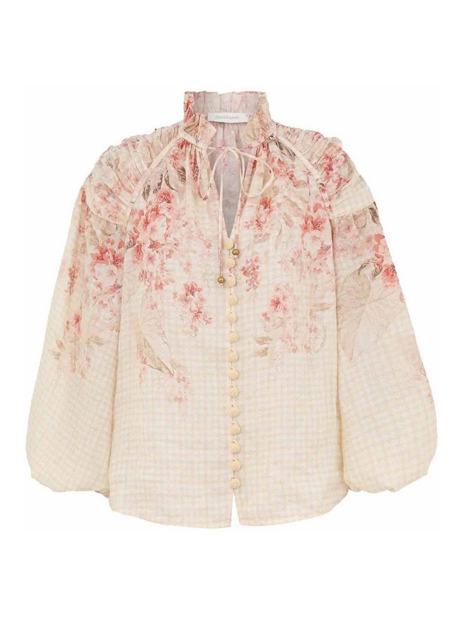 Zimmermann Blouse - Rouge