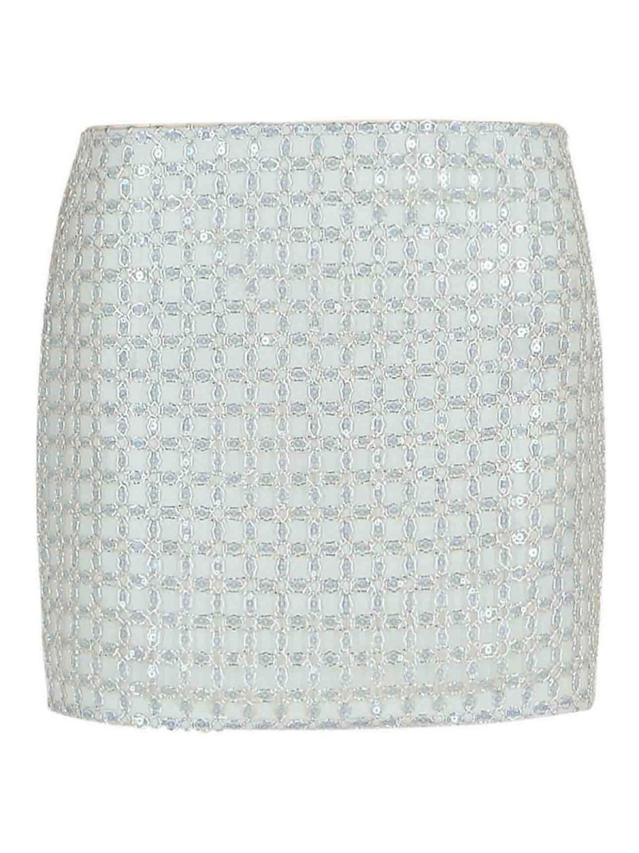 Rotate Birger Christensen Mini Jupe - Beige