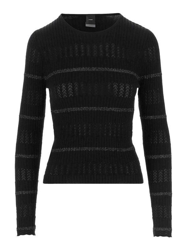 Pinko Pull Col Bateau - Noir