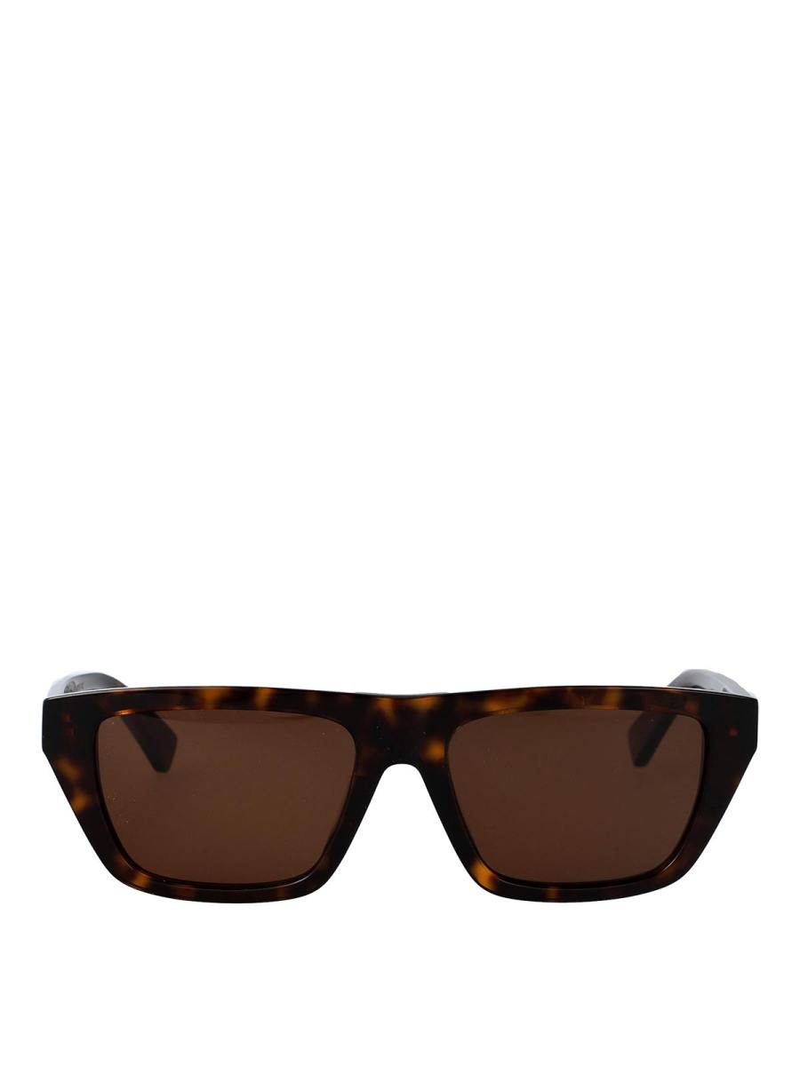 Bottega Veneta Lunettes De Soleil - Marron