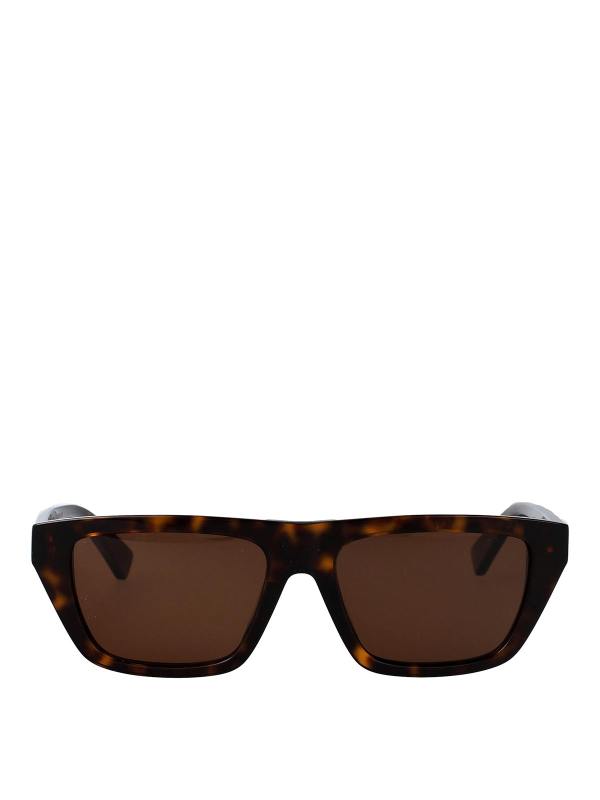 Bottega Veneta Lunettes De Soleil - Marron