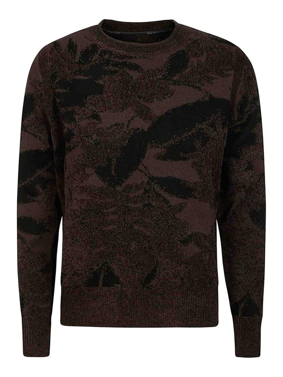 RRD Roberto Ricci Designs Pull Col Rond - Marron