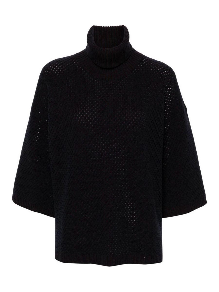 Fabiana Filippi Pull Col Rond - Rouge Brun