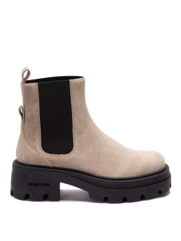 Sergio Rossi Bottes - Beige