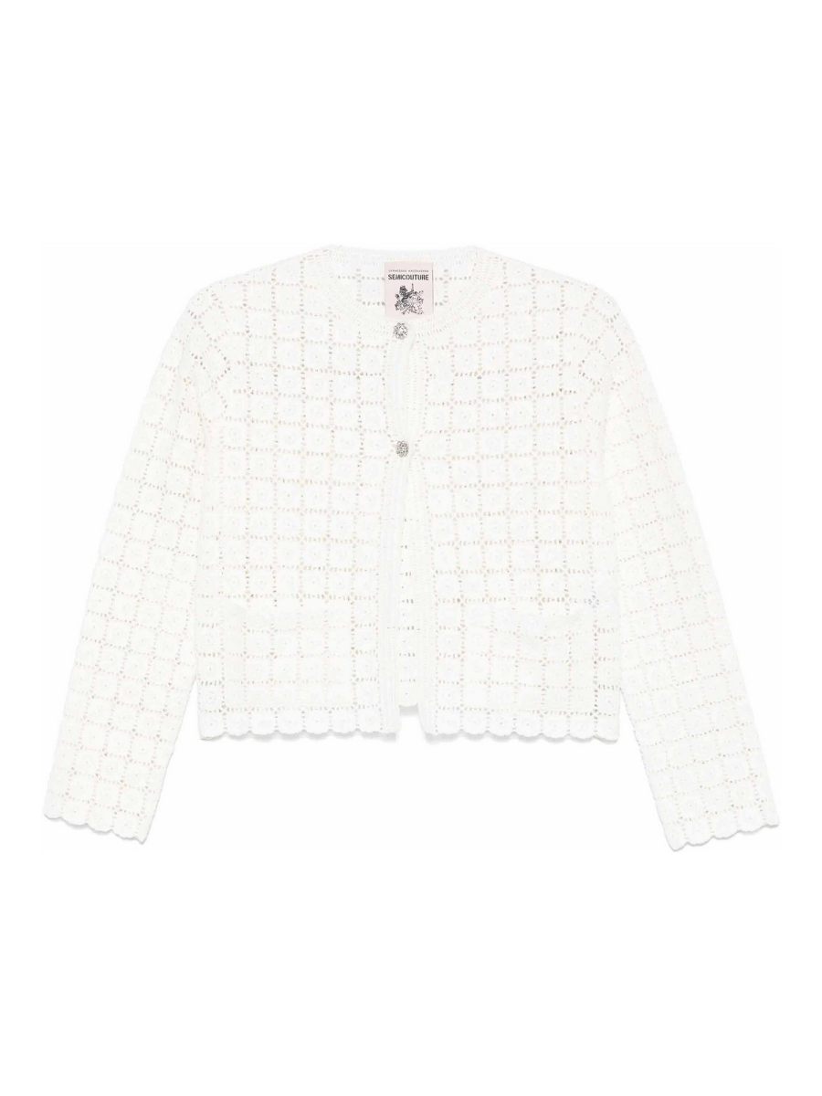 Semicouture Cardigan - Beige