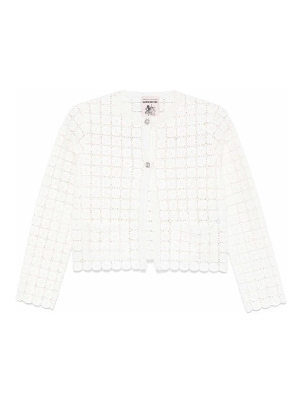 Semicouture Cardigan - Beige