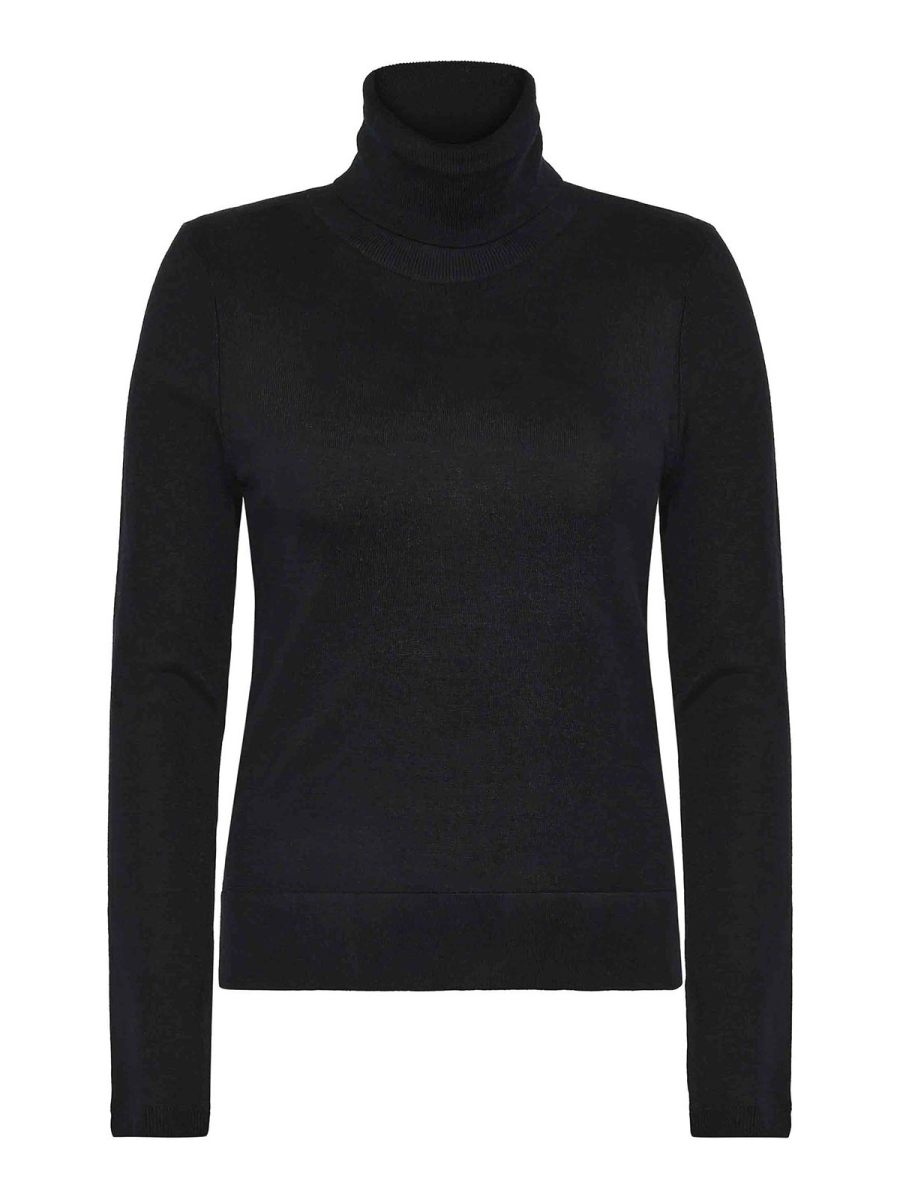 Emerson Renaldi Pull Col Roulé - Noir
