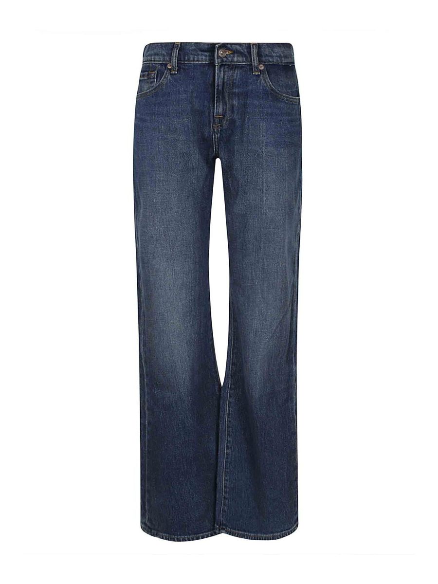 7 For All Mankind Jean Bootcut - Bleu