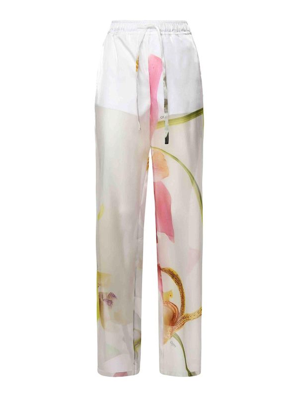 Genny Pantalons Décontractés - Blanc