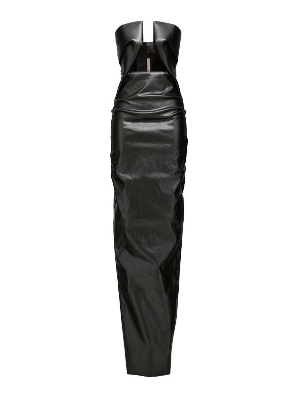Rick Owens Robe Au Genou - Noir