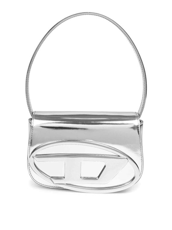 Diesel Sac Porté Épaule - Argent