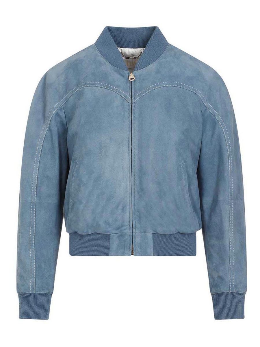 Chloe' Veste Casual - Bleu