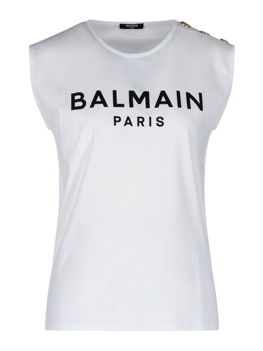 Balmain Top - Blanc