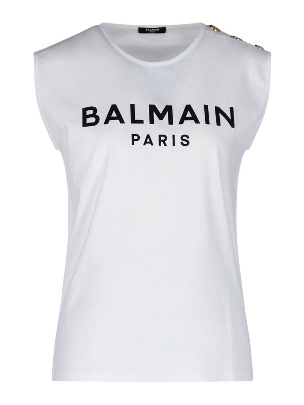Balmain Top - Blanc