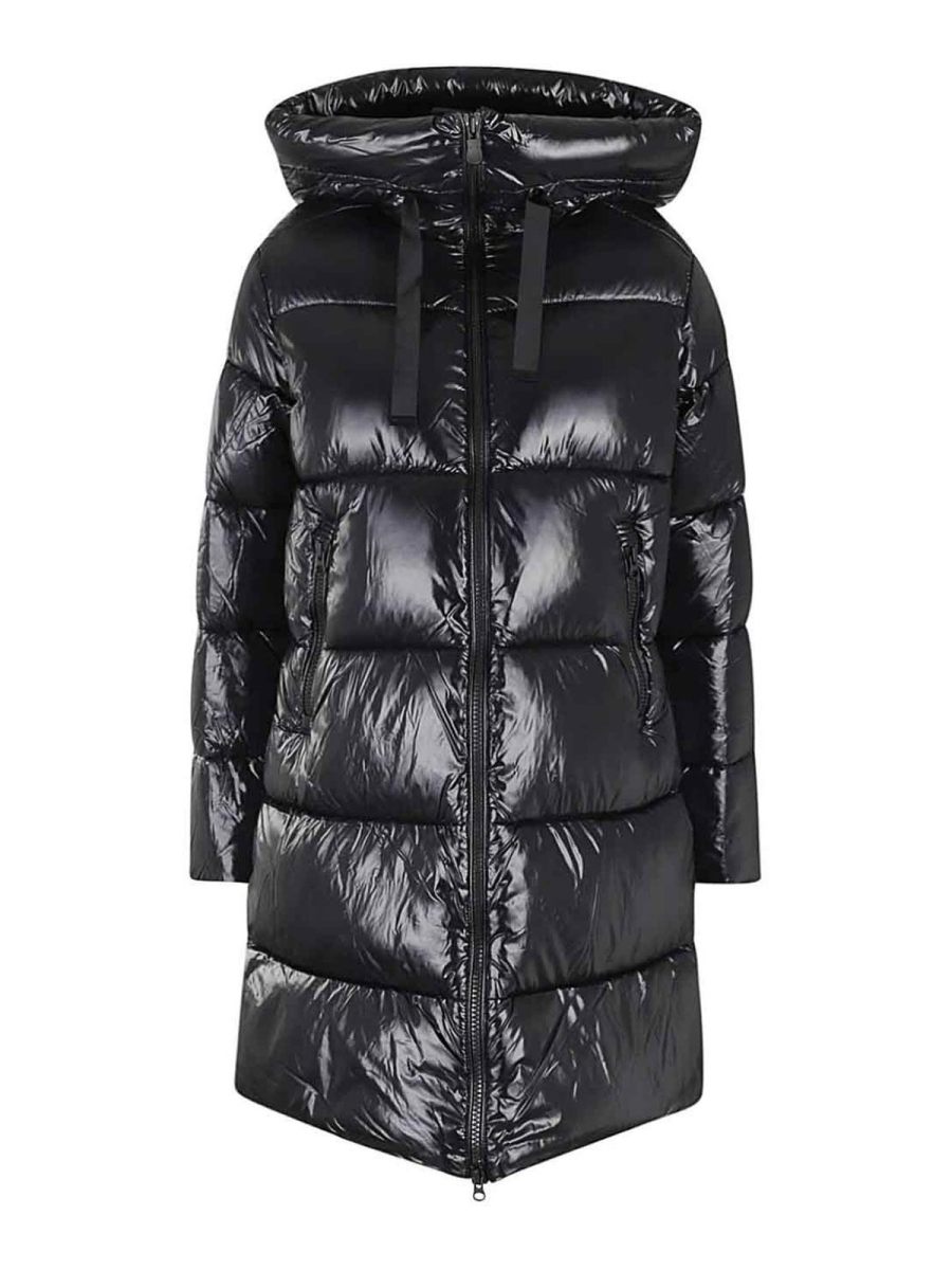 Save the Duck Manteau Court - Noir