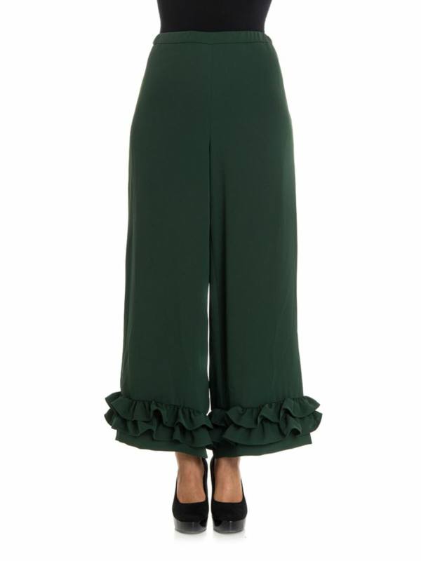 Vivetta Pantalons Décontractés - Vert