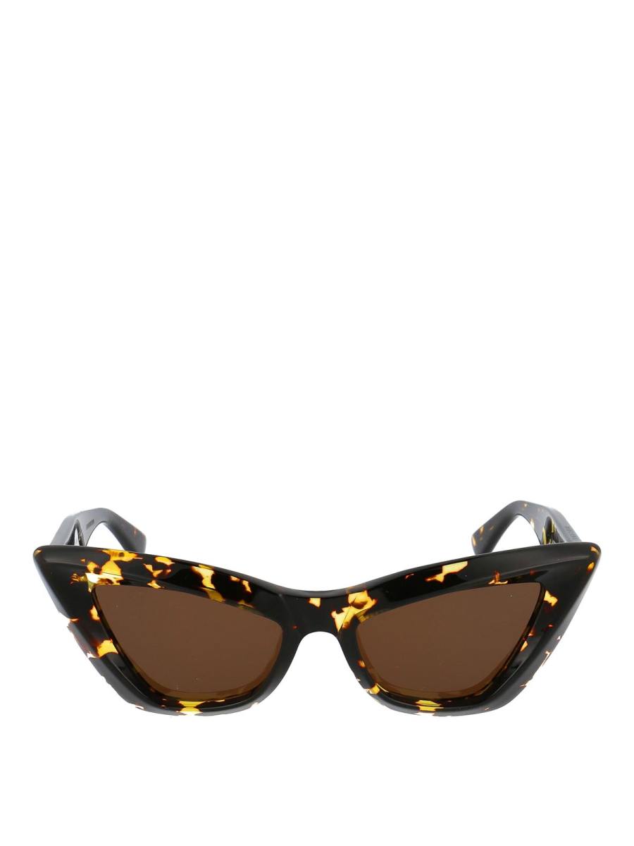 Bottega Veneta Lunettes De Soleil - Marron