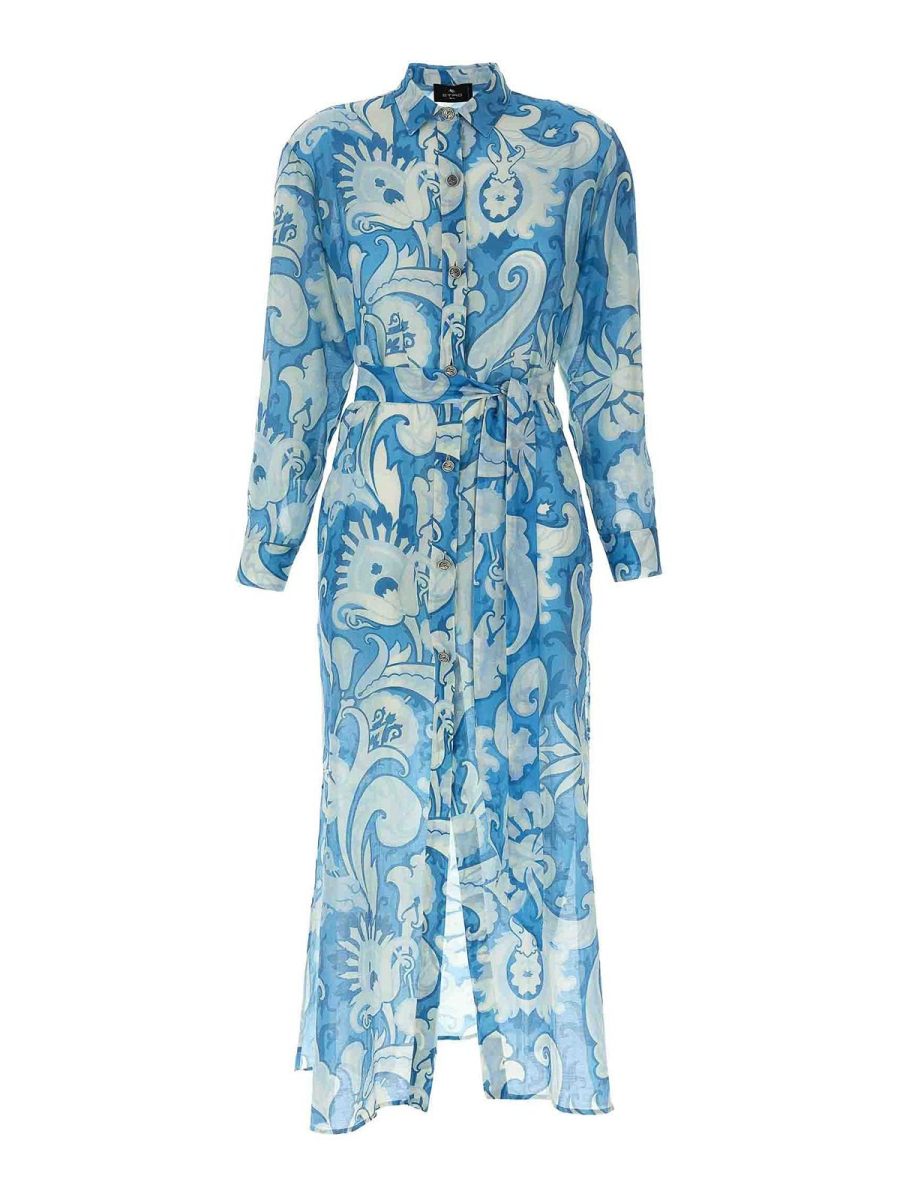 Etro Robe Au Genou - Multicolore