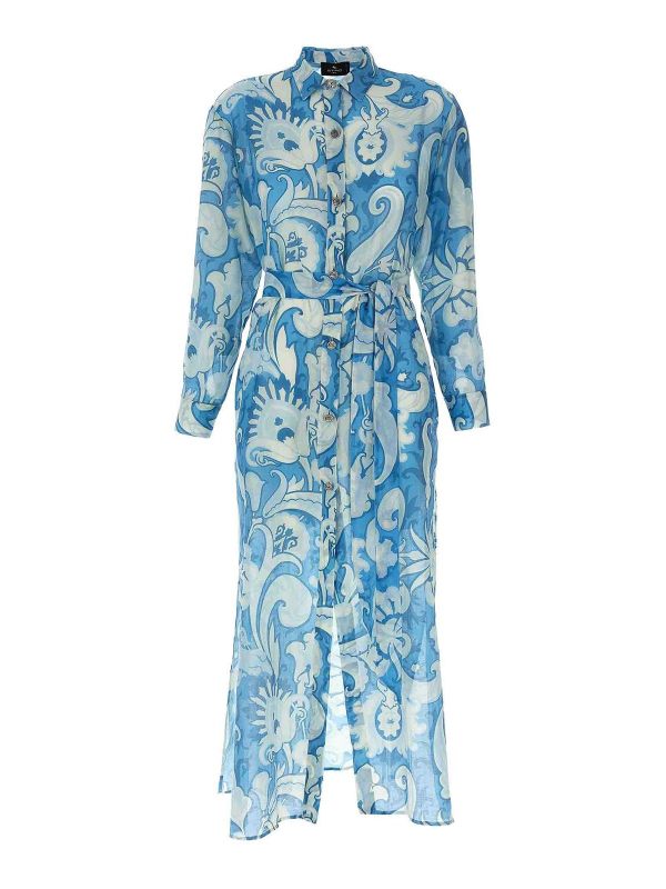 Etro Robe Au Genou - Multicolore