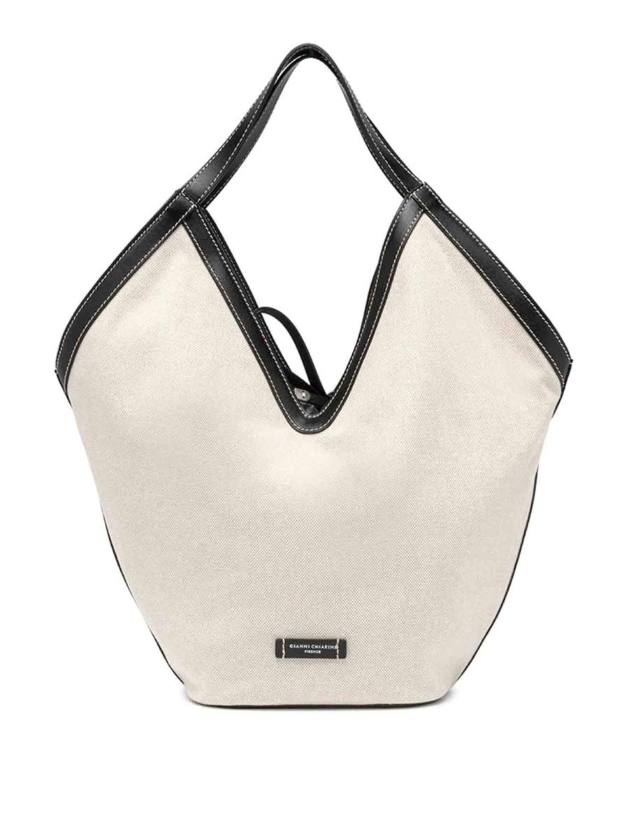 Gianni Chiarini Sac Cabas - Jaune Clair
