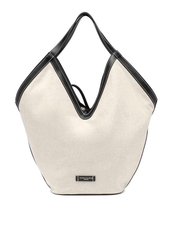 Gianni Chiarini Sac Cabas - Jaune Clair