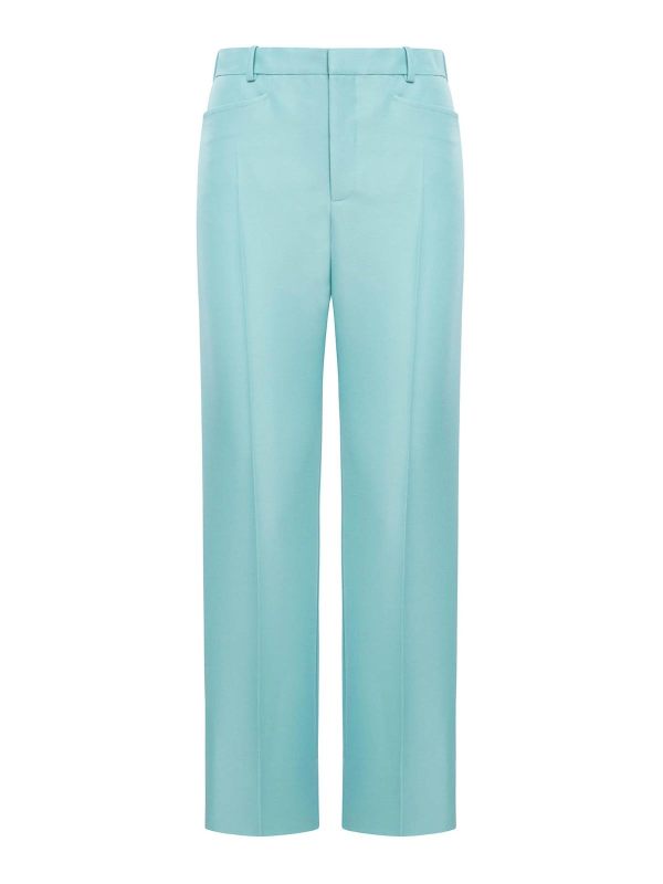 Tom Ford Pantalon Couturier - Bleu Clair