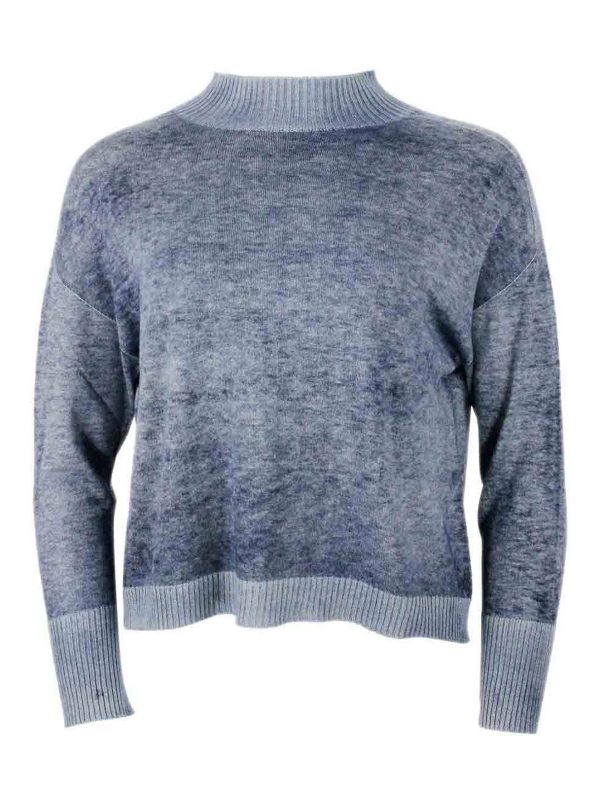 Ploumanac'h Pull Col Rond - Bleu