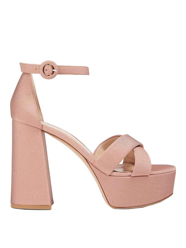 Gianvito Rossi Sandales - Rose