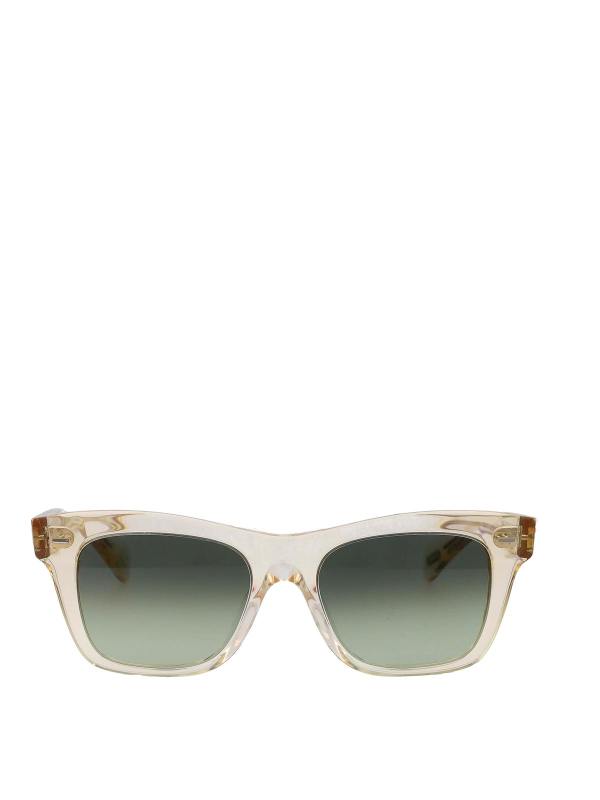 Oliver Peoples Lunettes De Soleil - Jaune