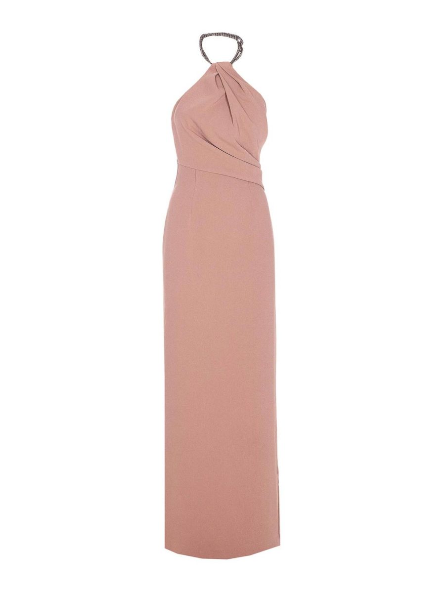 Solace London Maxi Robe - Couleur Chair