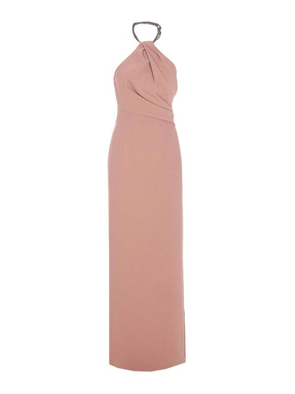 Solace London Maxi Robe - Couleur Chair