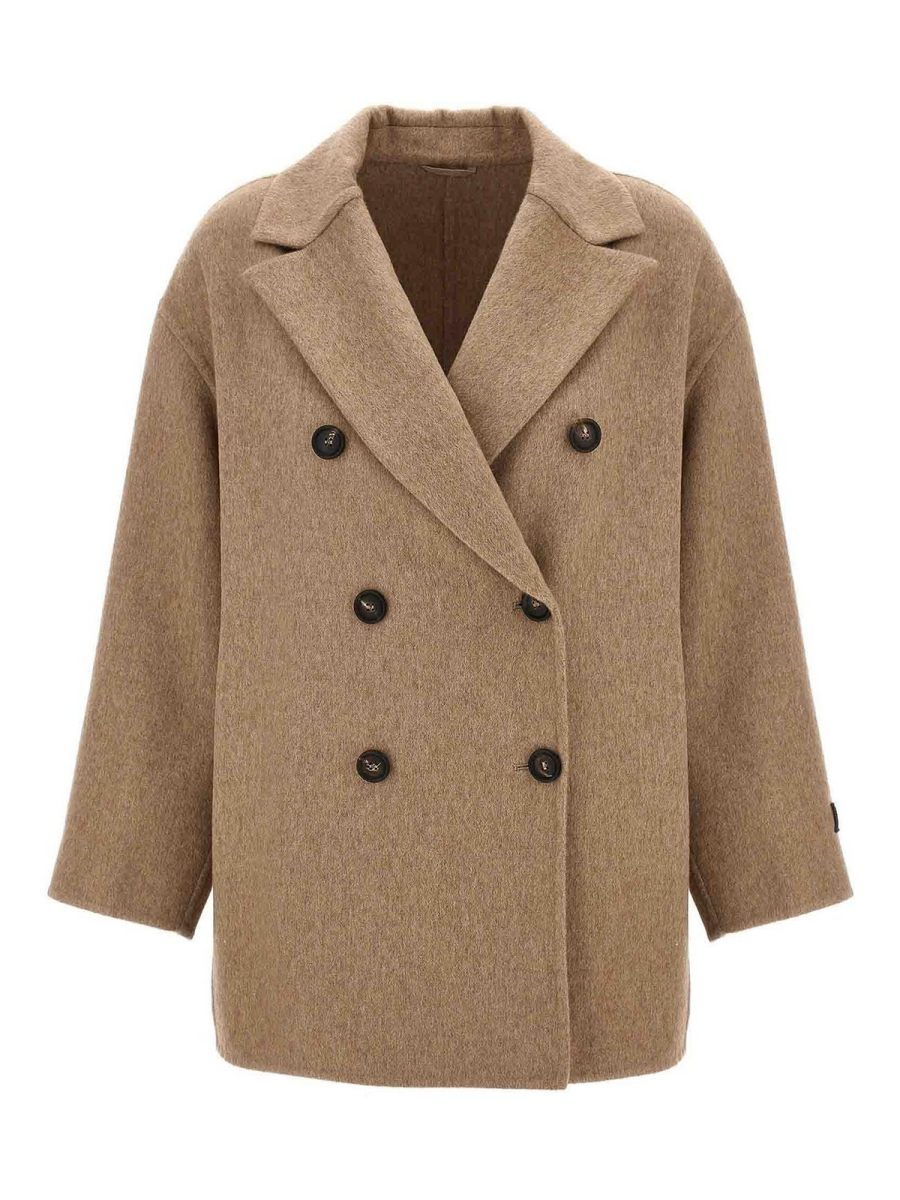 Brunello Cucinelli Manteau Court - Monile