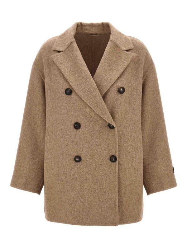 Brunello Cucinelli Manteau Court - Monile