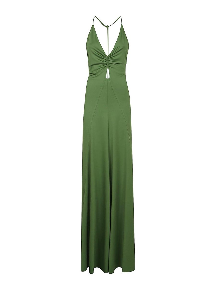 Victoria Beckham Robe De Soirée - Vert