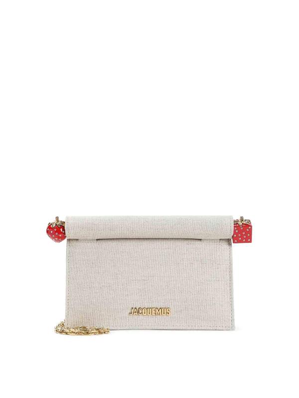 Jacquemus Sac Cabas - Gris Clair